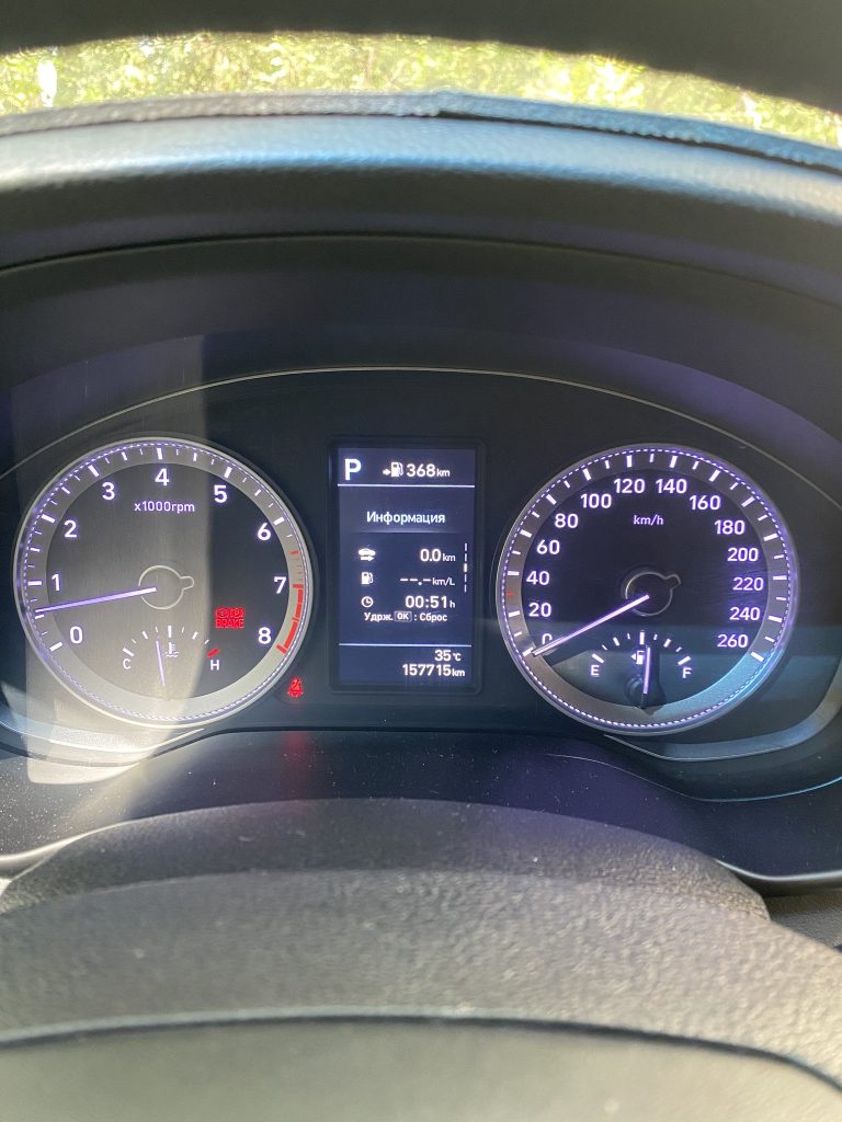 Русификация Hyundai Santa Fe 2021 из Кореи
